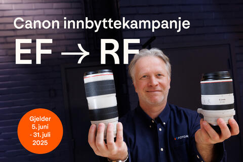 Canon EF til RF innbytte